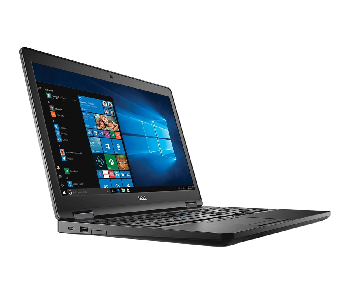 Refurbished Dell Latitude 5590, 15.6 FHD, i5-7300U Dual-Core 2.6GHz, 8GB/256GB SSD, Grade B