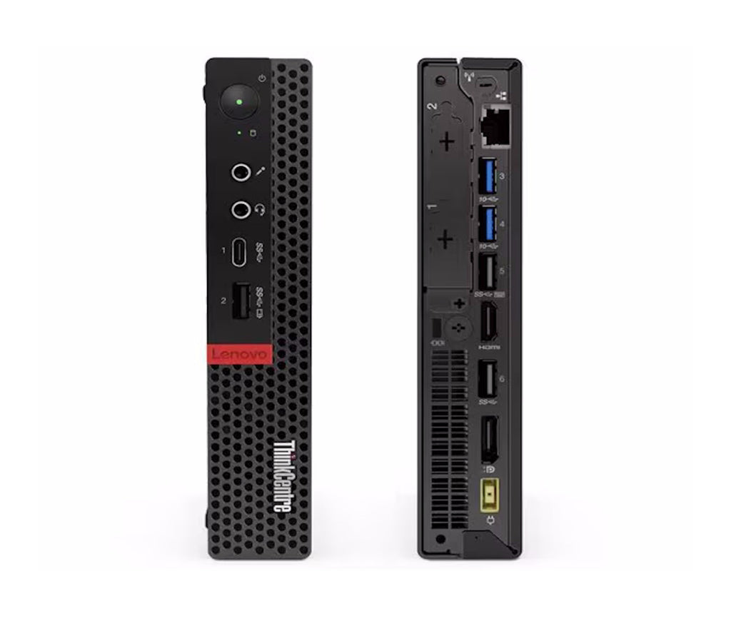 Refurbished Lenovo ThinkCentre M75q Tiny, Ryzen 3 3200GE Quad-Core 3.3GHz, 8GB/512GB NVMe SSD