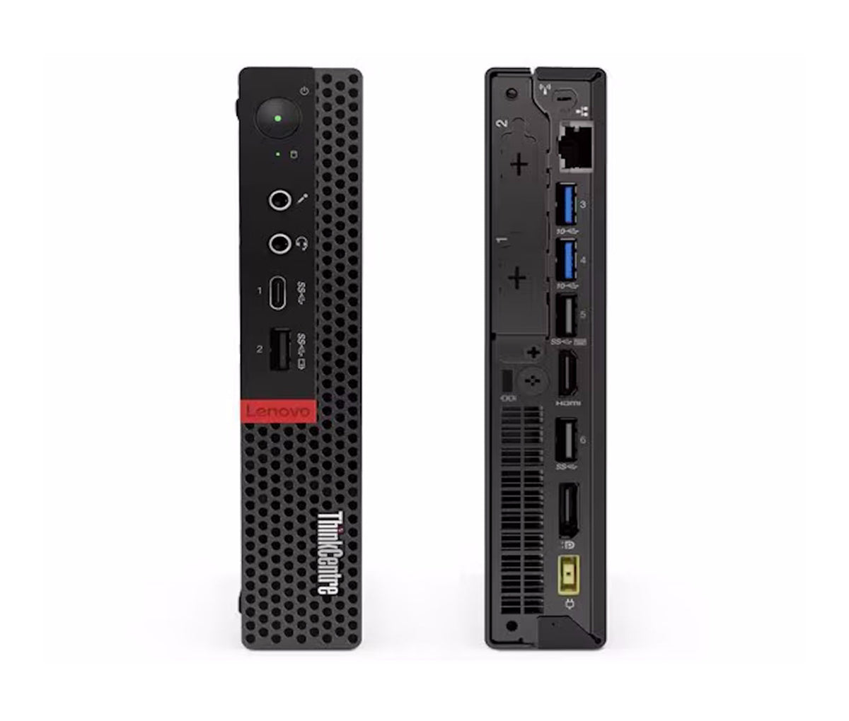 Refurbished Lenovo ThinkCentre M75q Tiny, Ryzen 3 3200GE Quad-Core 3.3GHz, 8GB/512GB NVMe SSD