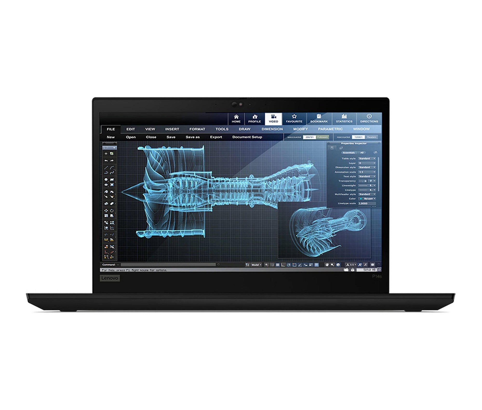 Lenovo ThinkPad P14s G2 , 14”, Intel Core i7 - 1165G7 2.8GHz, 16GB DDR4, 512GB SSD, NVIDIA T500 4GB, Refurbished - Joy Systems PC